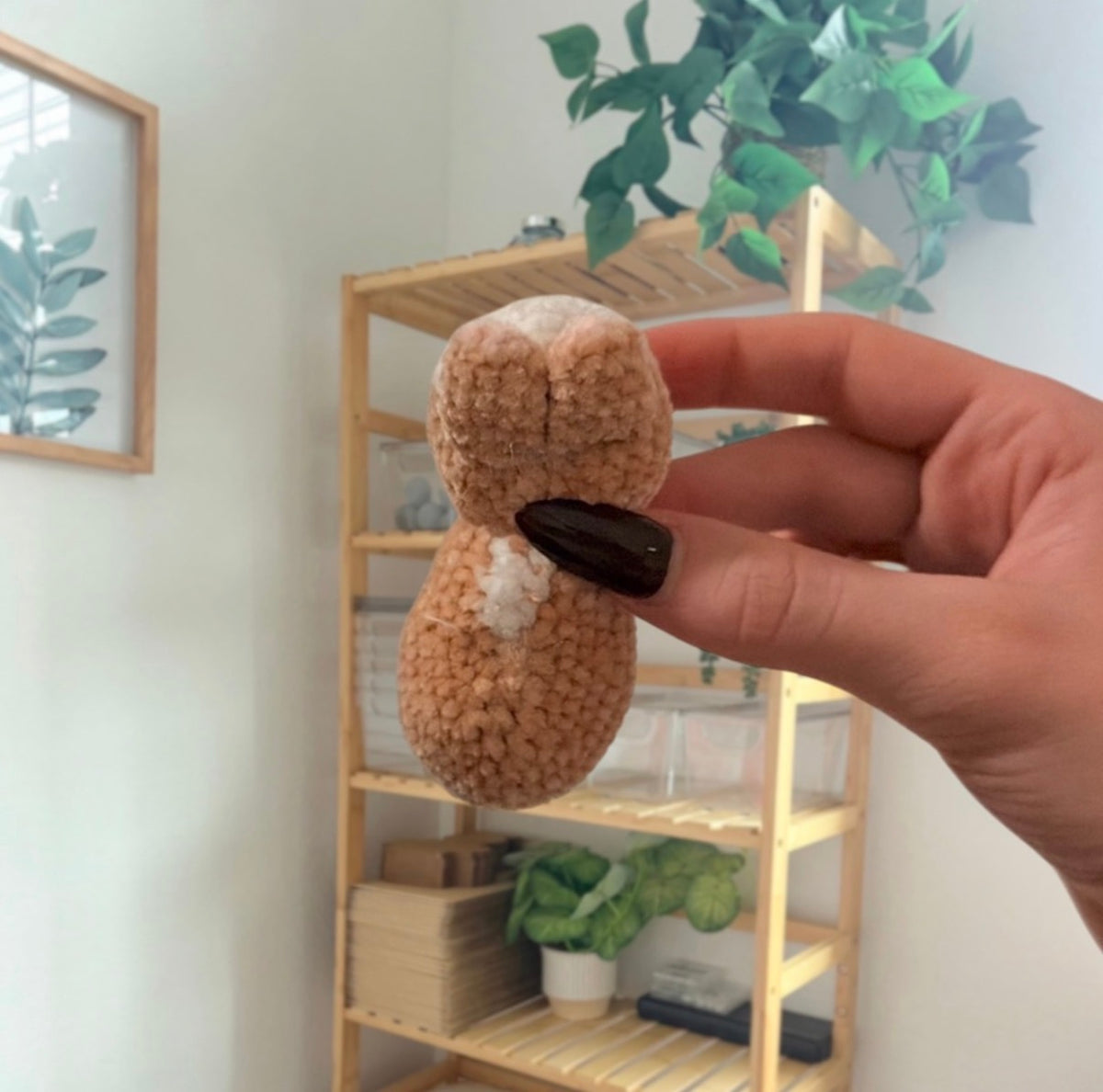 'Laying Chubby Hamster' crochet amigurumi PDF pattern | US terms