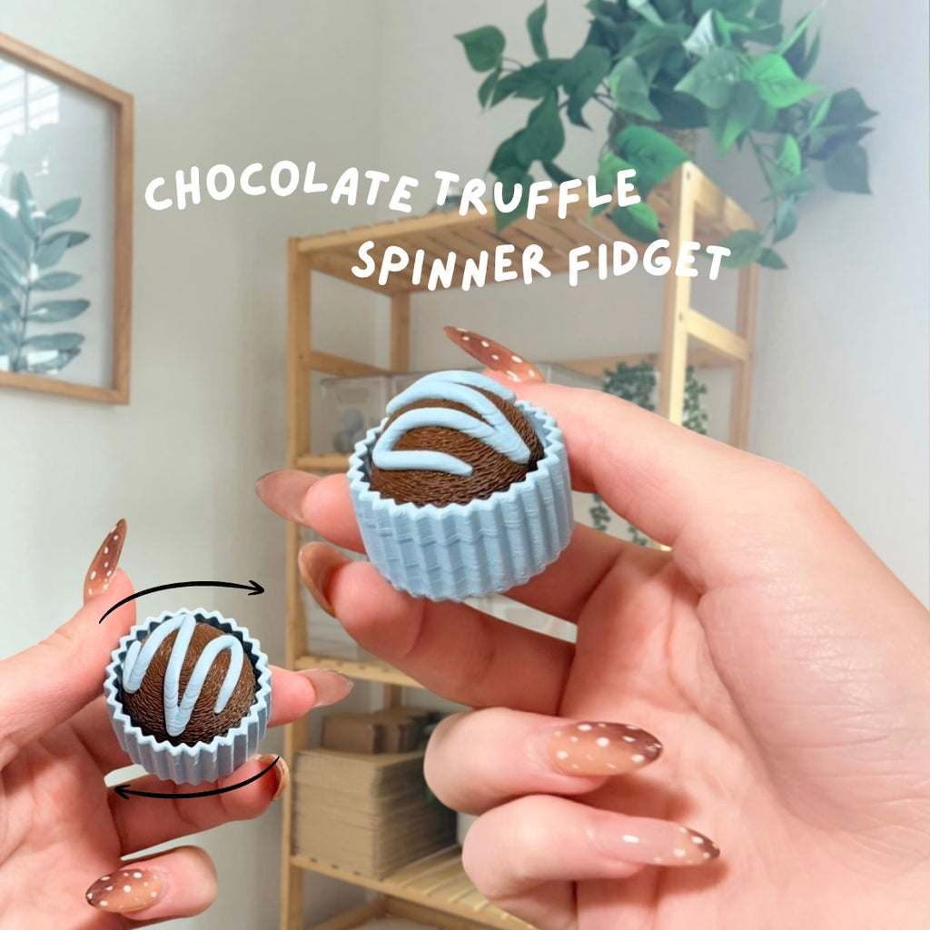 Chocolate Truffle Spinner Fidget | Spinning Fidget