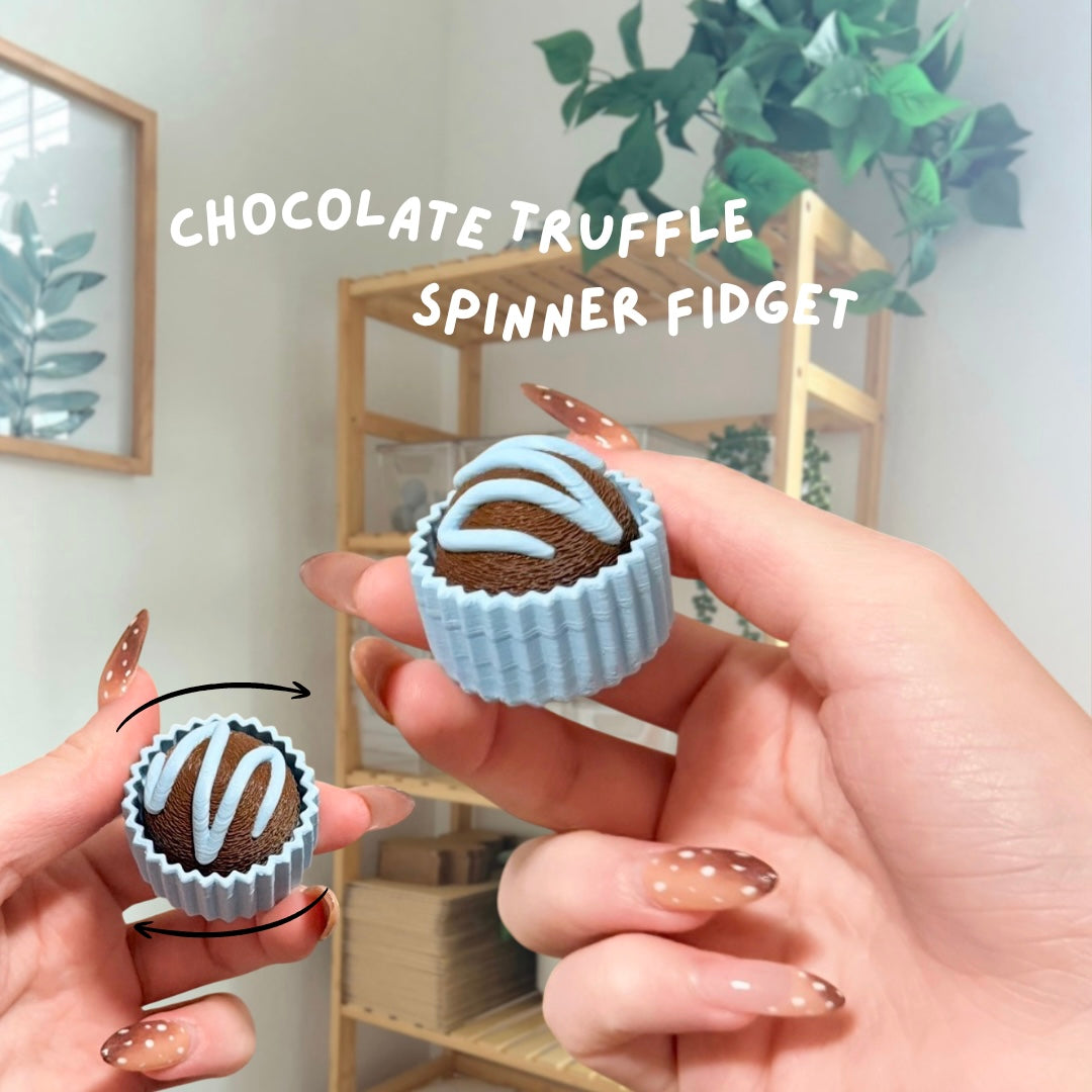 Chocolate Truffle Spinner Fidget | Spinning Fidget