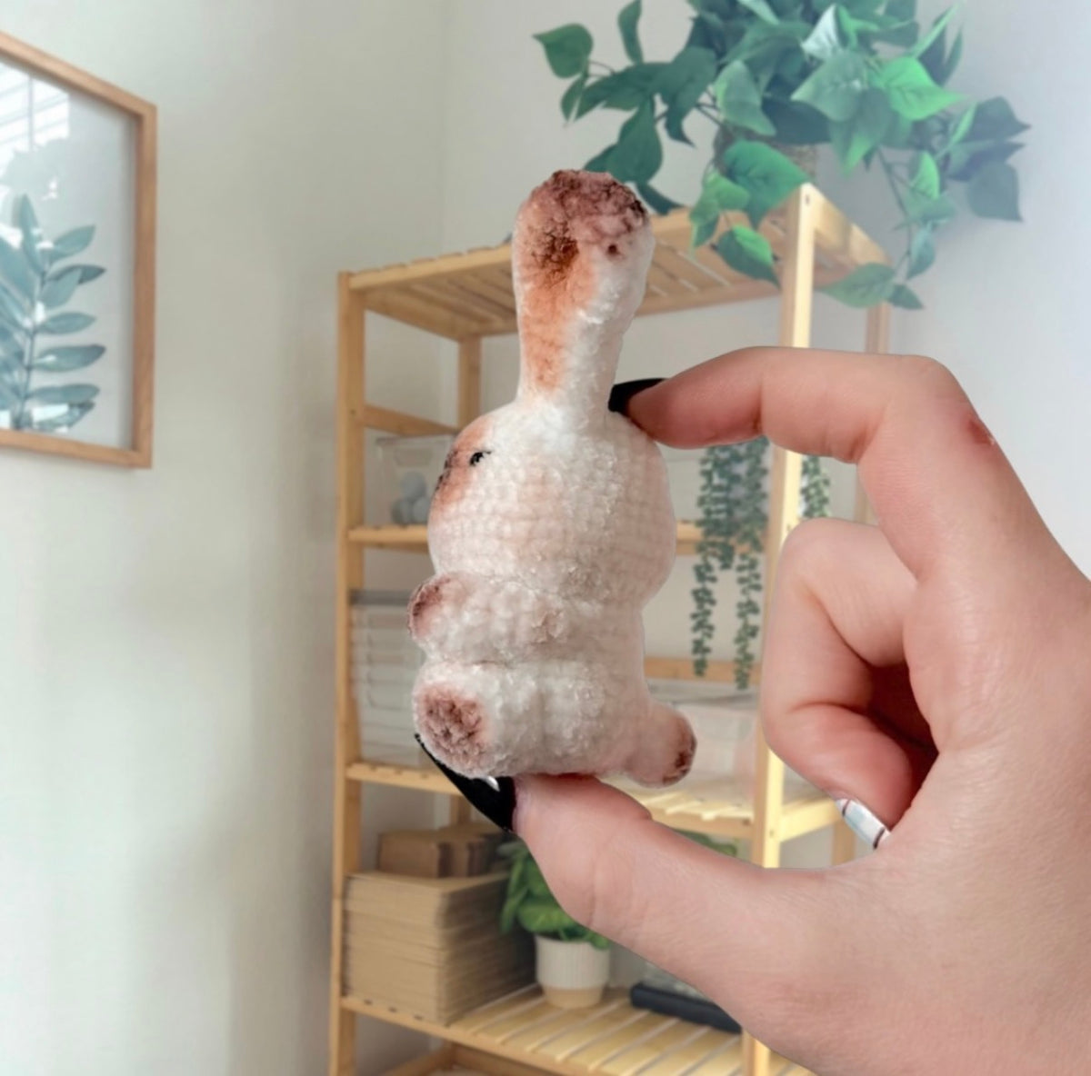 'Sitting Chubby Bunny' crochet amigurumi PDF pattern | US terms