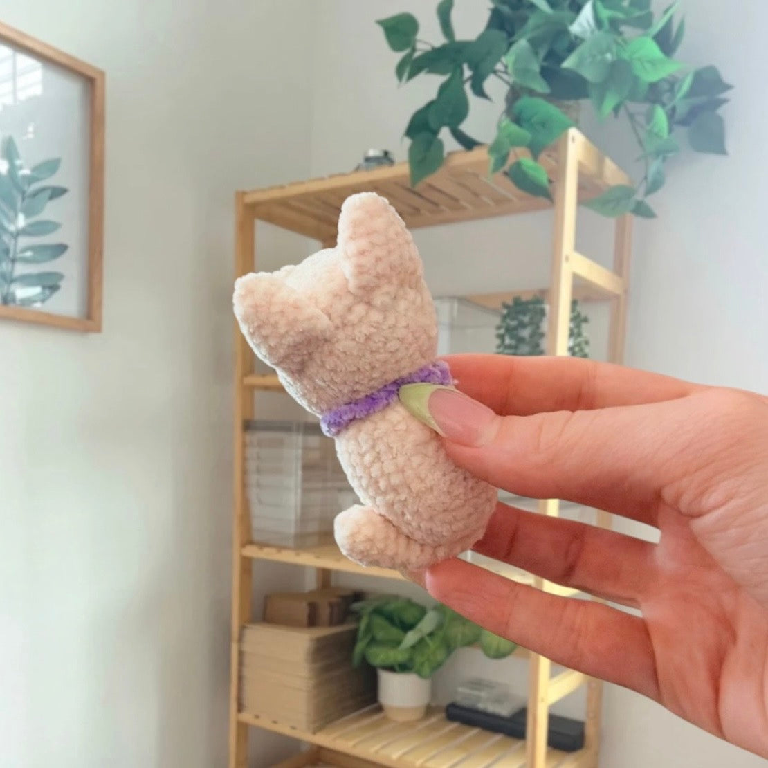'Laying Chubby Cat' crochet amigurumi PDF pattern | US terms