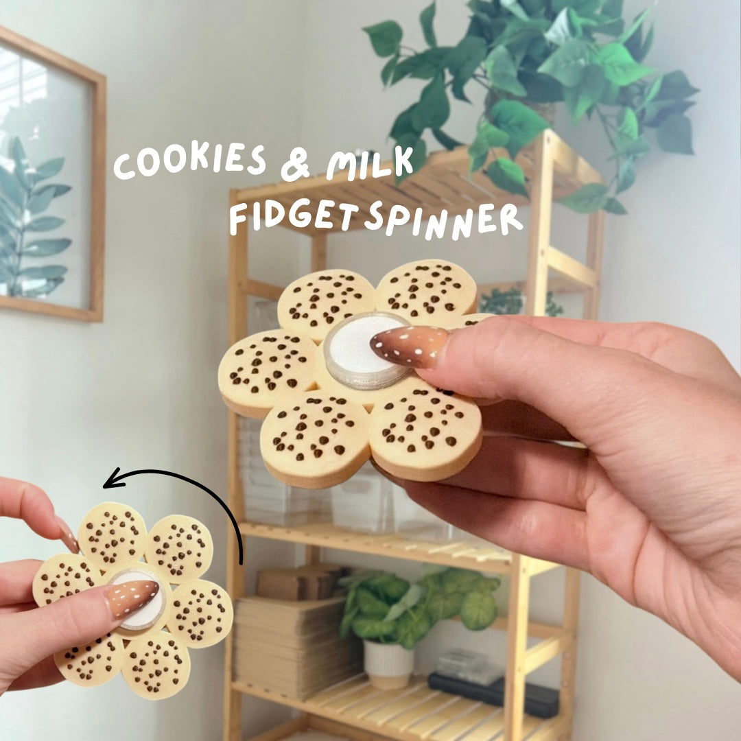 Cookies & Milk Fidget Spinner | Spinning Fidget